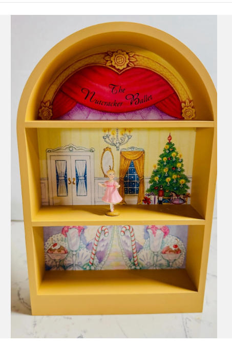 1996 Nutcracker Ballet  #1 - Stage & Clara 